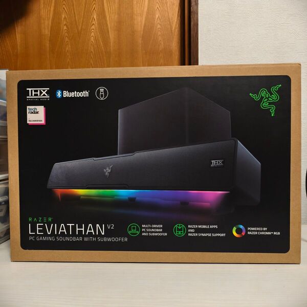 Razer Leviathan V2 レイザー THX ゲーミング サウンドバー 専用サブウーファー付