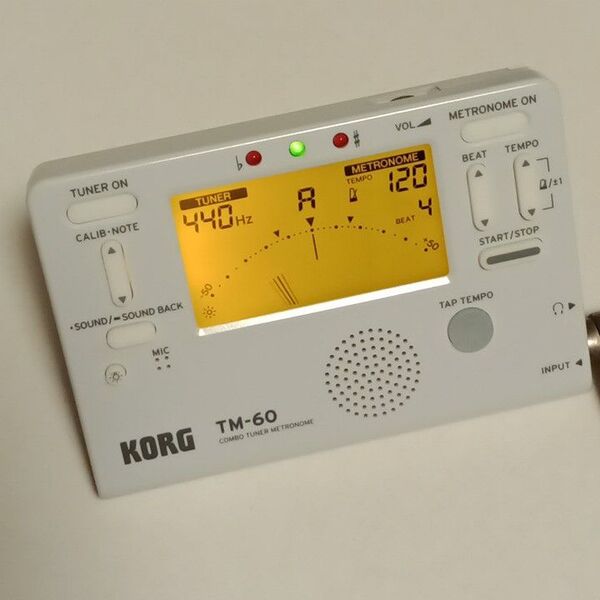 KORG TM-60 コルグ チューナー メトロノーム YAMAHA TDM-700 白 ホワイト ヤマハ