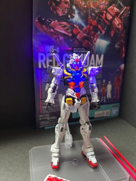 HG 1/144 赤いガンダム 白いガンダムカラー 塗装完成品