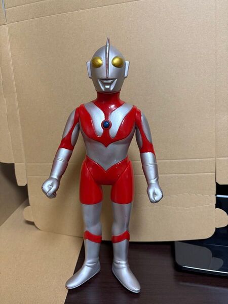当時物 ウルトラマン ビッグサイズ ソフビ 1988 高さ 約30センチ バンダイ製 送料込み!