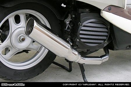 新品ウィルズウィンマフラー ホンダ スクーピー ズーマー AF55 ステンレス 新品ガスケット付 期間限定
