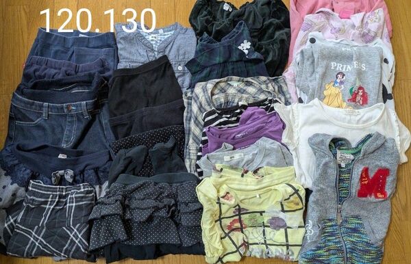 女の子 キッズ 子供服 まとめ売り23点 120 130