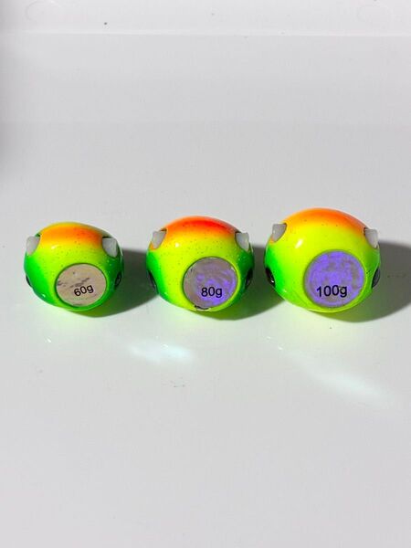 ダイワ 紅牙 ベイラバーフリーTGαヘッド タイラバ タングステン 60g・80g・100g ドチャート