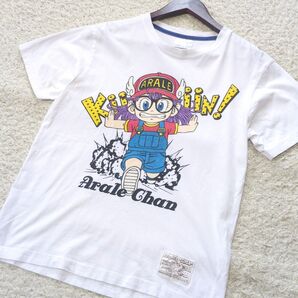 6-22【希少】Dr.スランプアラレちゃんTシャツ 東映アニメーションオリジナル企画鳥山明 アニメT サイズM