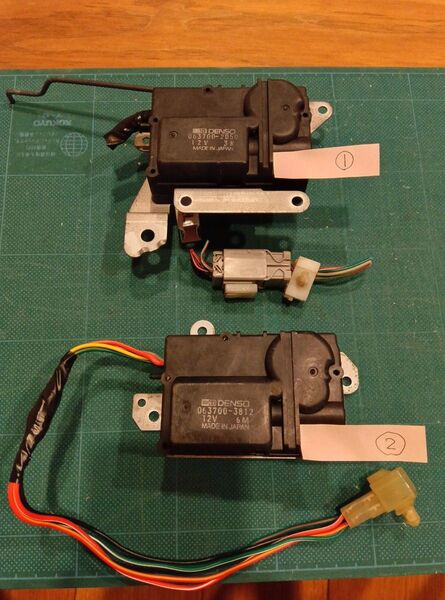 ホンダ プレリュード BA5 オートエアコン 温度調節 エアミックス アクチュエーター