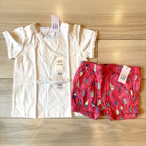 【新品】babygap 半袖Tシャツ+ショートパンツ80
