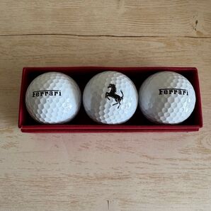 フェラーリ Ferrari ゴルフボール オフィシャルグッズ 新品未使用