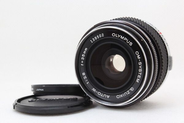 オリンパス OLYMPUS G.Zuiko 35mm f2.8 完動品