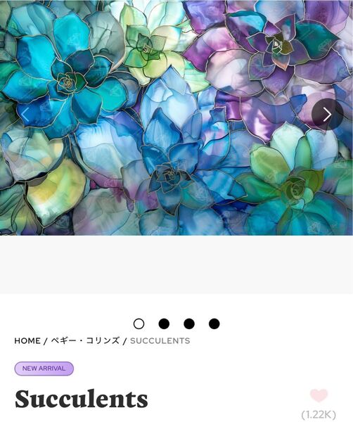 ダイヤモンドアートクラブSucculentsキット