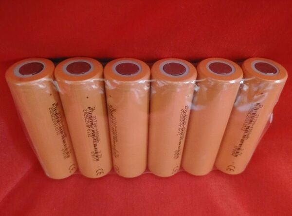 ★21700リチウムイオンバッテリー6本(4000mAh)★新品未開封品★電動工具バッテリーリペア★組電池DIY