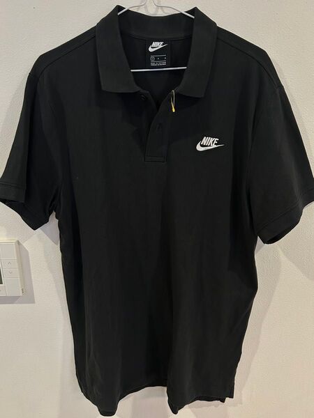 NIKE ポロシャツ 黒 D-S