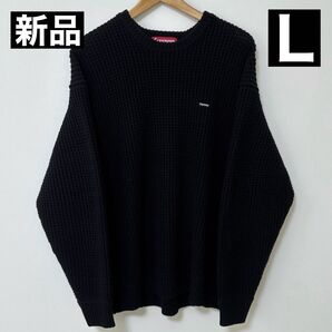 【新品】Supreme Small Box Ribbed Sweater 24FW L Black シュプリーム セーター