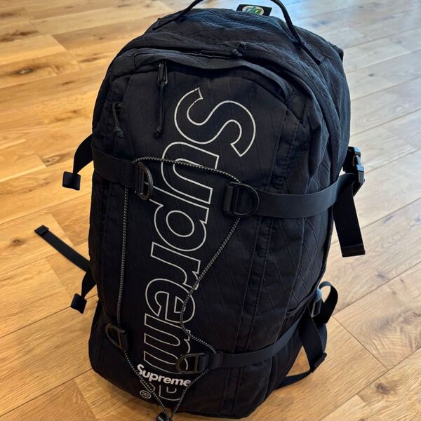 【大人気】Supreme 18FW Backpack Black シュプリーム バックパック ブラック