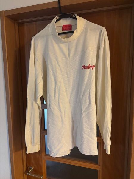 Rawlings 長袖アンダーシャツ XO ホワイト