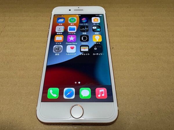 iPhone7 ローズゴールド 128GB SIMロック解除済 動作確認済 中古品