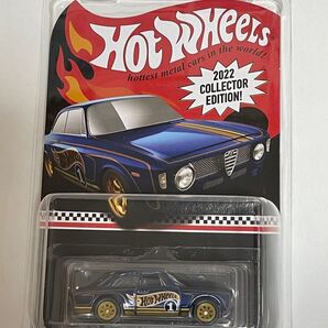 HotWheels ホットウィール コレクターエディション2022 アルファロメオ ジュリア スプリントGTA