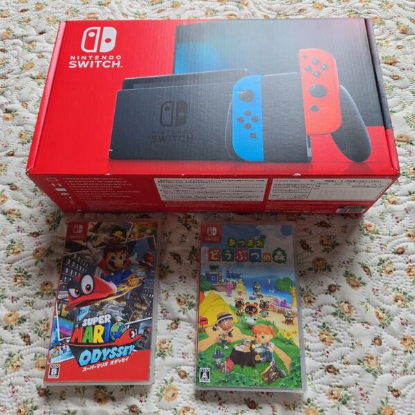 Nintendo Switch Joy-Con (L) ネオンブルー/ (R)…