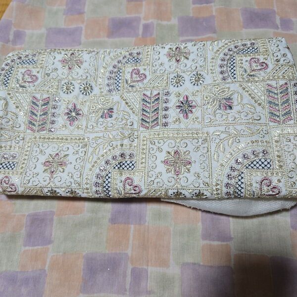 S1 インド刺繍生地