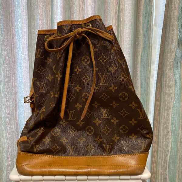 LOUIS VUITTON ルイヴィトン モノグラム 巾着バッグ ヴィンテージ