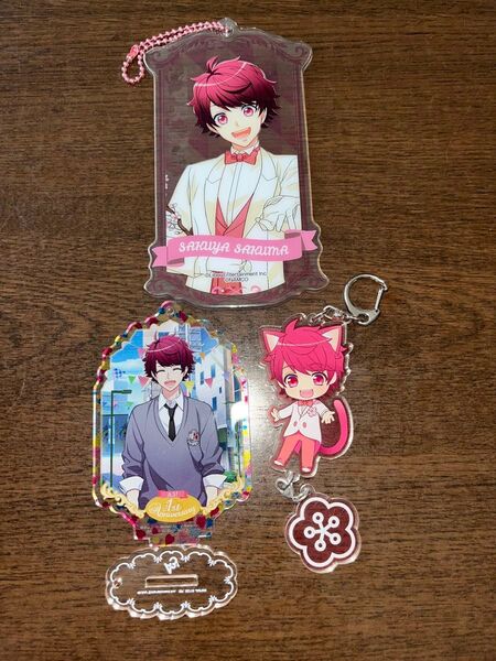 【A3!】佐久間咲也 アクリルスタンド キーホルダー