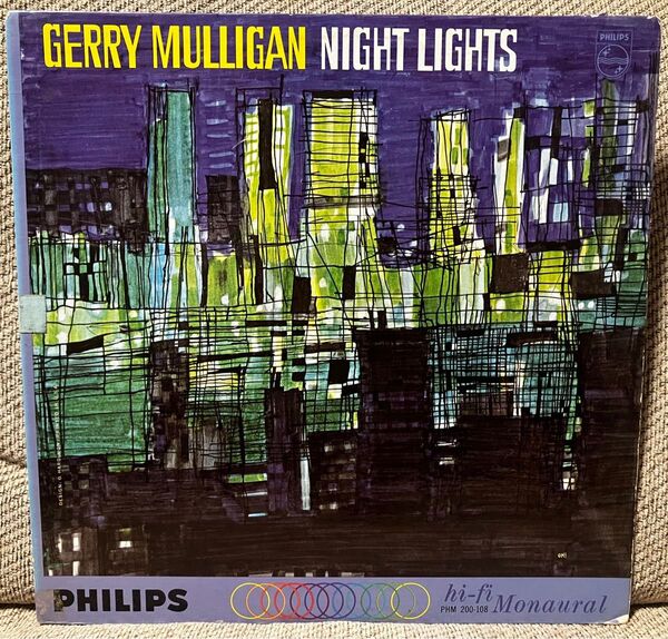 1963年US PROMO盤 MONO Gerry Mulligan Night Lights ジェリーマリガン