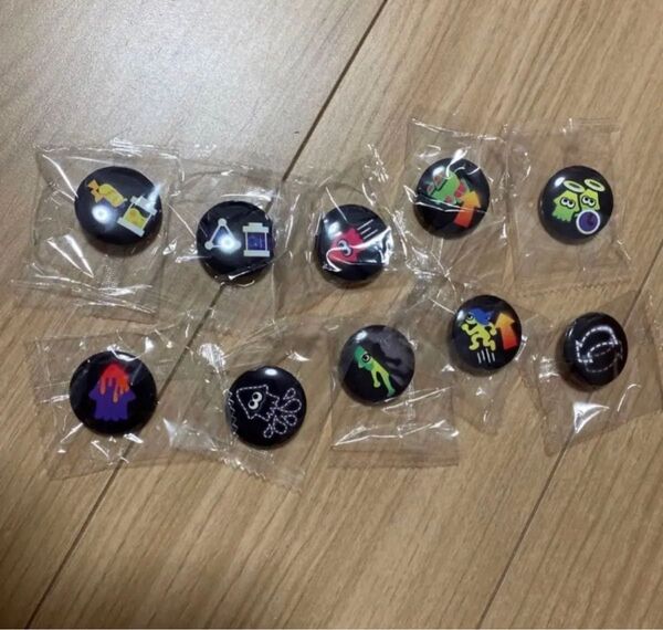 コロコロコミック 2023年 4月 付録スプラトゥーン3 イカすギアパワー コレクション 缶バッジ 全10種セット コンプリート