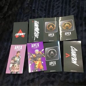 apex エイペックス ステッカー付き タブレットケース シールのみ 8種セット