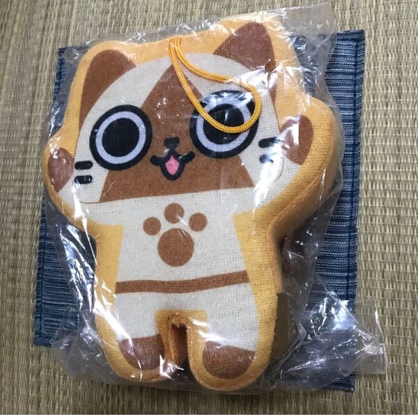 モンスターハンター モンハン AIROU アイルー バススポンジ オレンジ