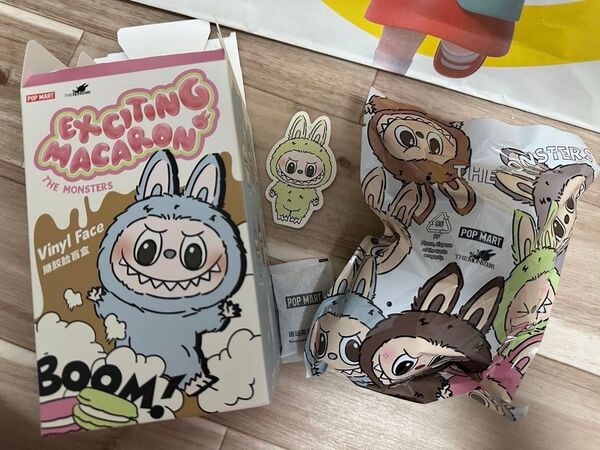 THE MONSTERS Exciting Macaron ぬいぐるみ シリーズ GREEN Grape