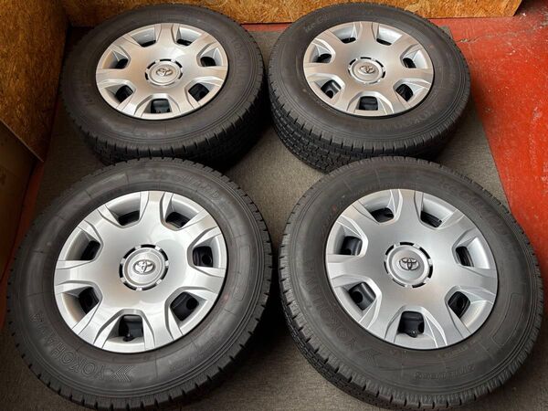 SH-56【超バリ山/綺麗】200系ハイエース純正ローダウン用!ヨコハマ!215/65R15 110/108L LT 12PR!