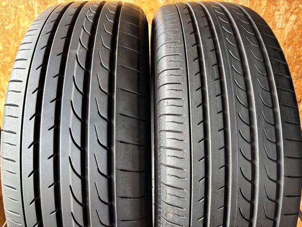 T-550【バリ山】YOKOHAMA BluEarth RV-02!205/60R16 92H【2本】程度良好!