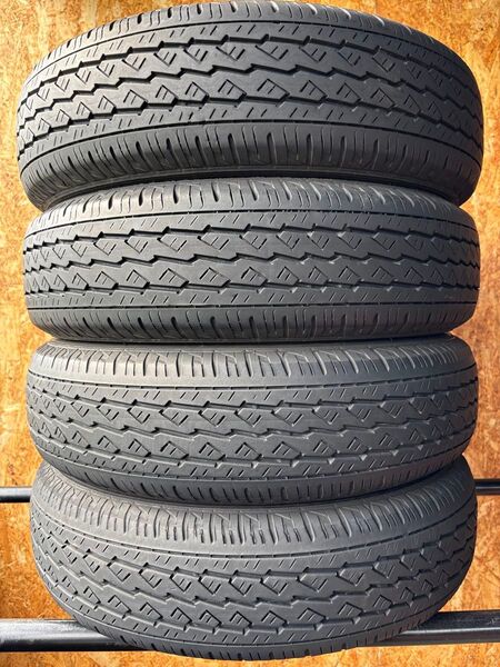 T-548【2023年製造】ブリヂストン K370!145/80R12 80/78N LT!室内保管品!軽トラ・N-VAN・バモス