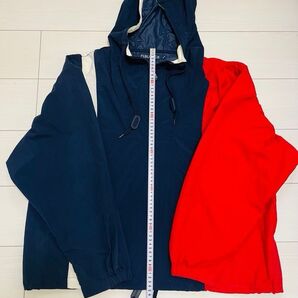 ノーティカ nautica パーカー ナイロンパーカー ナイロンジャケット M ネイビー セーリング 小文字