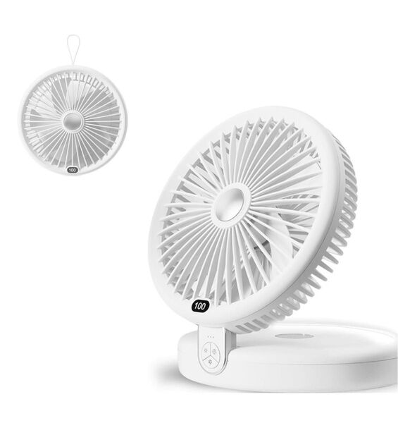 サーキュレーター DCモーター搭載 静音23dB 6段階風量・3D首振り