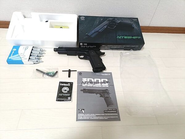 carbon8カーボネイト M45DOC ナイトシフト CO2エアガン ガスブロ