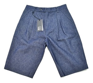 1205(Twelve O Five,Twelve Zero Fivedo-tichi Zero подбородок k H колено Zero go-)Denim Pleat Short Denim Classic шорты 12/05