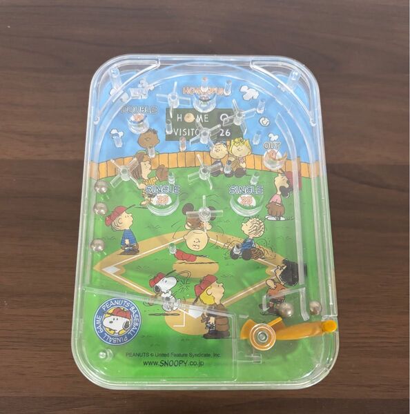 USJ スヌーピー ベースボール缶 野球缶 野球ボード ボードゲーム ユニバーサルスタジオ ユニバ お菓子缶 クッキー 空缶
