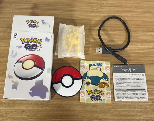 ① Pokemon GO Plus +(ポケモンゴープラスプラス)ポケモンGOプラス+ ピカチュウ 箱付属品あり ポケモンカード