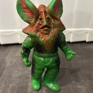 マルサン イカルス星人 ソフビ 当時物