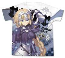 FGO ジャンヌ・ダルク フルグラフィックtシャツ 二次元コスパ アニメ tシャツ_画像3