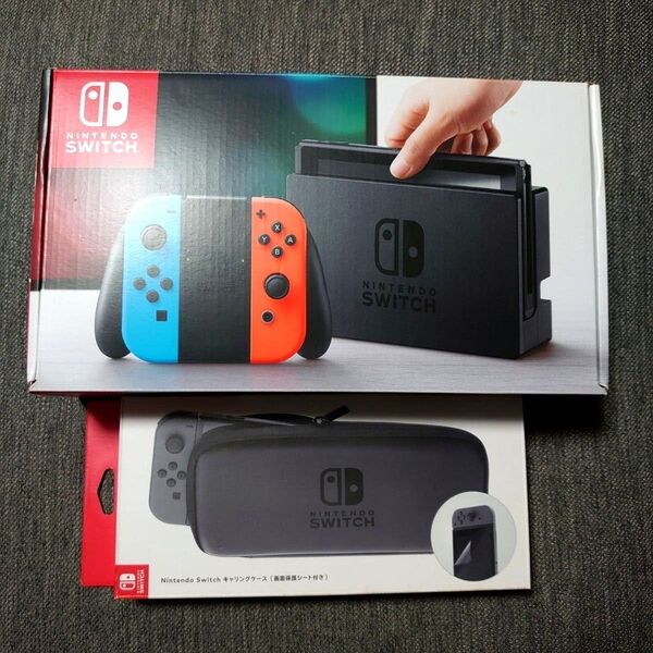 Nintendo Switch Joy-Con (L)ネオンブルー/(R)ネオンレッド HAC-S-KABAA