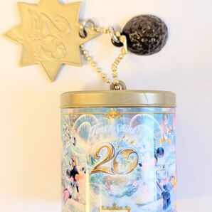 ディズニーシー 20周年 チョコクランチ缶 ミニチュア ガチャガチャ
