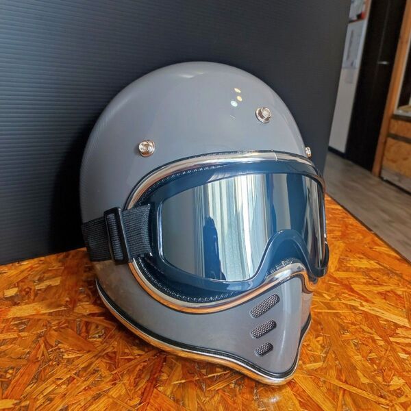 シルバー スペースヘルメット 用 ゴーグル オーシャンビートル MTX にも使用できます