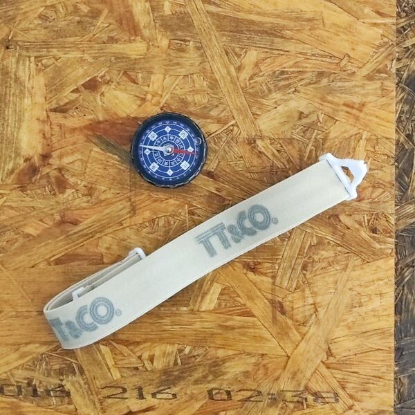 アイボリー ゴーグル交換用ベルト オーシャンビートル tt&co 500TX