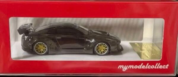 Lbwk スカイラインGTR R35 1/64 999台限定品 シリアルナンバー入りmymodelcollect ミニカー