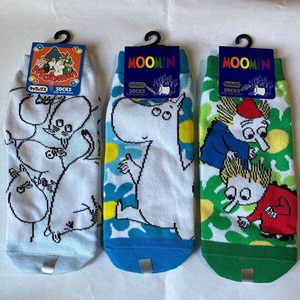 ムーミン MOOMIN ソックス 22〜24cm キャラックス 靴下 かわいい