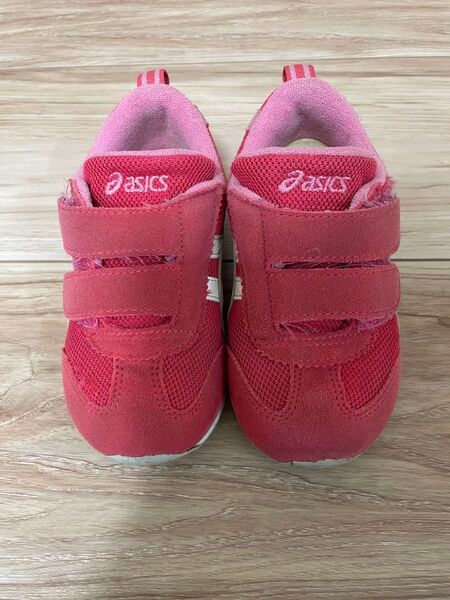 asics キッズスニーカー スクスクピンク 15cm