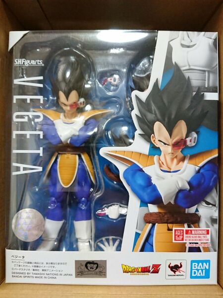 新品 S.H.Figuarts ベジータ ドラゴンボール フィギュアーツ フィギュア VEGETA 戦闘服 スカウター ナッパ
