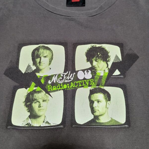 MCFLY マクフライ 2008 ツアーT バンT 両面 SHOOT ヴィンテージ バンド Tシャツ Mサイズ