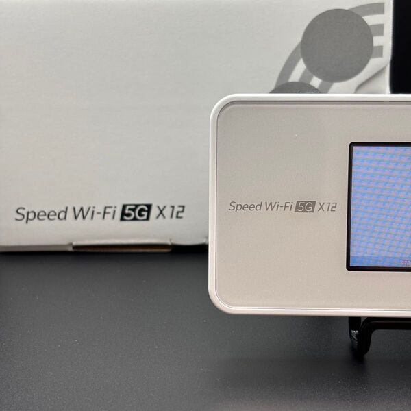 【未使用に近い】NEC Speed Wi-Fi 5G X12 SIMフリー 4250